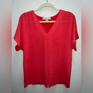 Michael Kors hot pink top